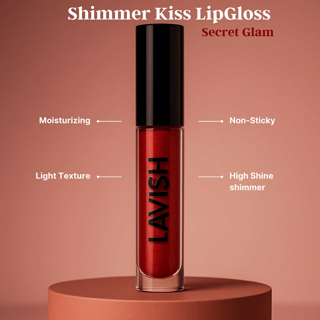 Secret Glam Shimmer Lip Gloss
